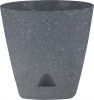Горшок АМСТЕРДАМ д.250мм 8л темный камень